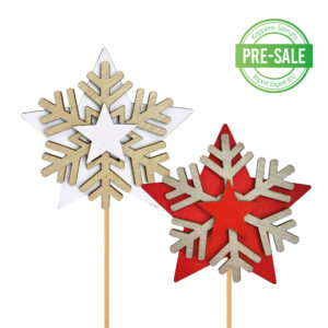 Sneeuwvlok kerstster | Snowflake christmas star